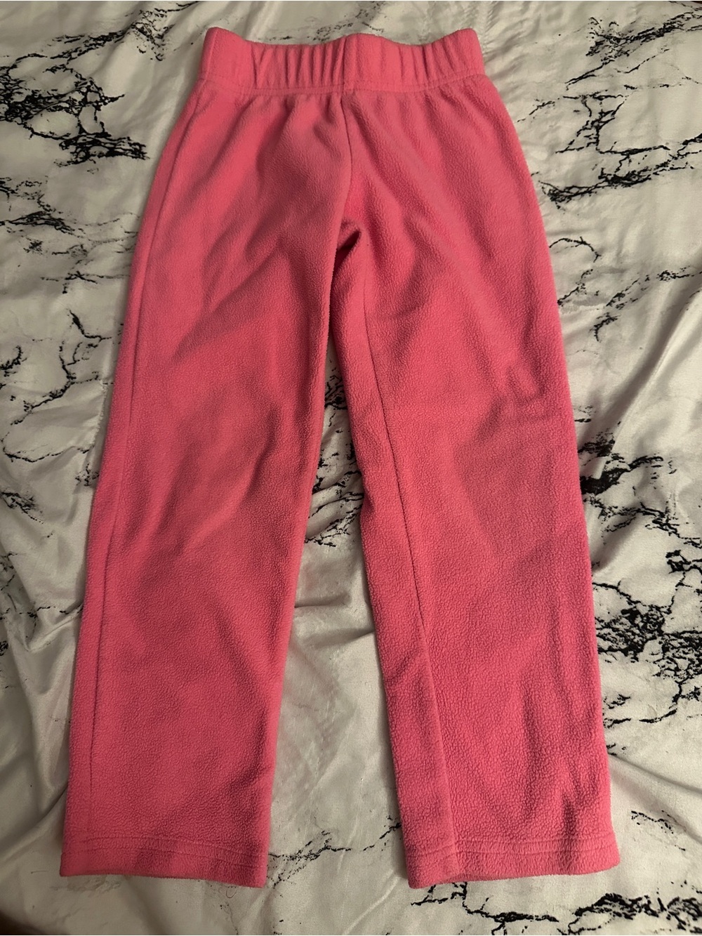 Size 6 fleece pants good condition